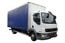 Car Hire Southport - 7.5 Tonne Curtain Side Truck - Truck hire Southport