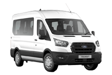 Car Hire Southport - Ford Minibus - Accommodates 12 Passengers - Minibus hire Southport