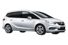 Car Hire Southport - Vauxhall Zafira 7-Seater - Minibus hire Southport